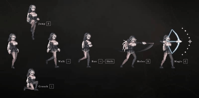 《哥特少女勇闯恶魔城2》V1.05版深度解析:像素神作的全新进化图片-5 《哥特少女勇闯恶魔城2》V1.05版深度解析:像素神作的全新进化图片-5