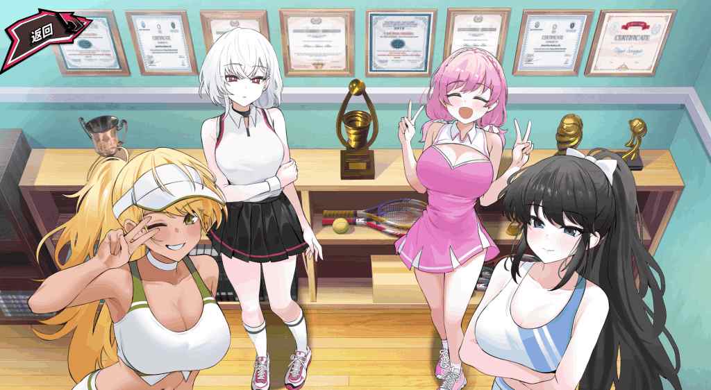 《Tennis Angels EX 官方中文版》全年龄向动态互动SLG深度测评图片-1 《Tennis Angels EX 官方中文版》全年龄向动态互动SLG深度测评图片-1