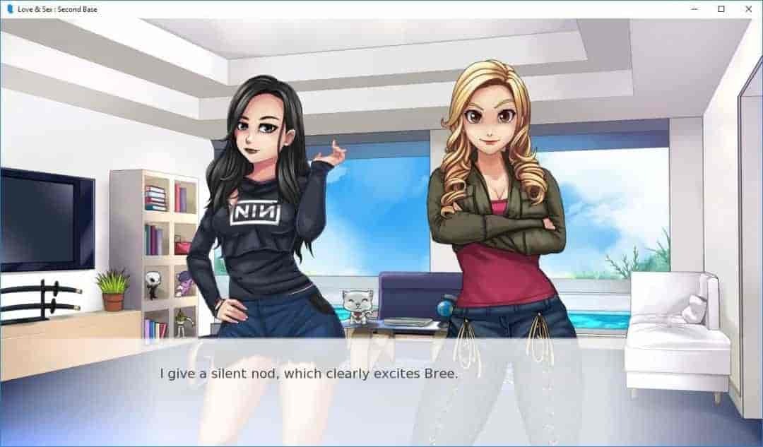 《爱与性：二垒》v25.6.0c AI汉化版发布！双端沙盒恋爱SLG新体验​图片-3