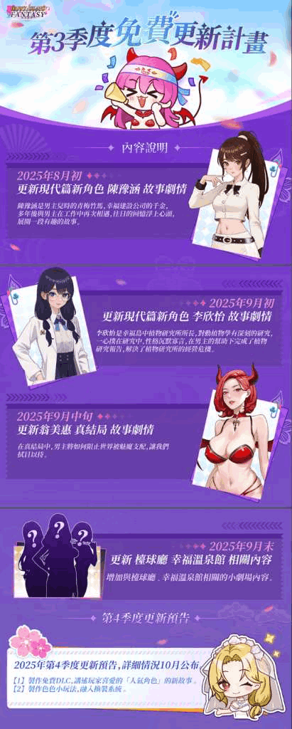 《幸福岛幻想》v1.0.4.0 官方中文版｜全CG解锁｜动态剧情｜SLG佳作图片-3