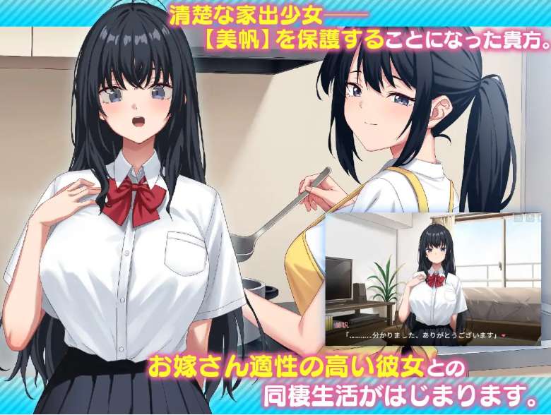 家出娘拾いました Runaway Girl SLG生活模拟 PC汉化版 v1.05 剧情向养成佳作 3G完整资源图片-1 家出娘拾いました Runaway Girl SLG生活模拟 PC汉化版 v1.05 剧情向养成佳作 3G完整资源图片-1